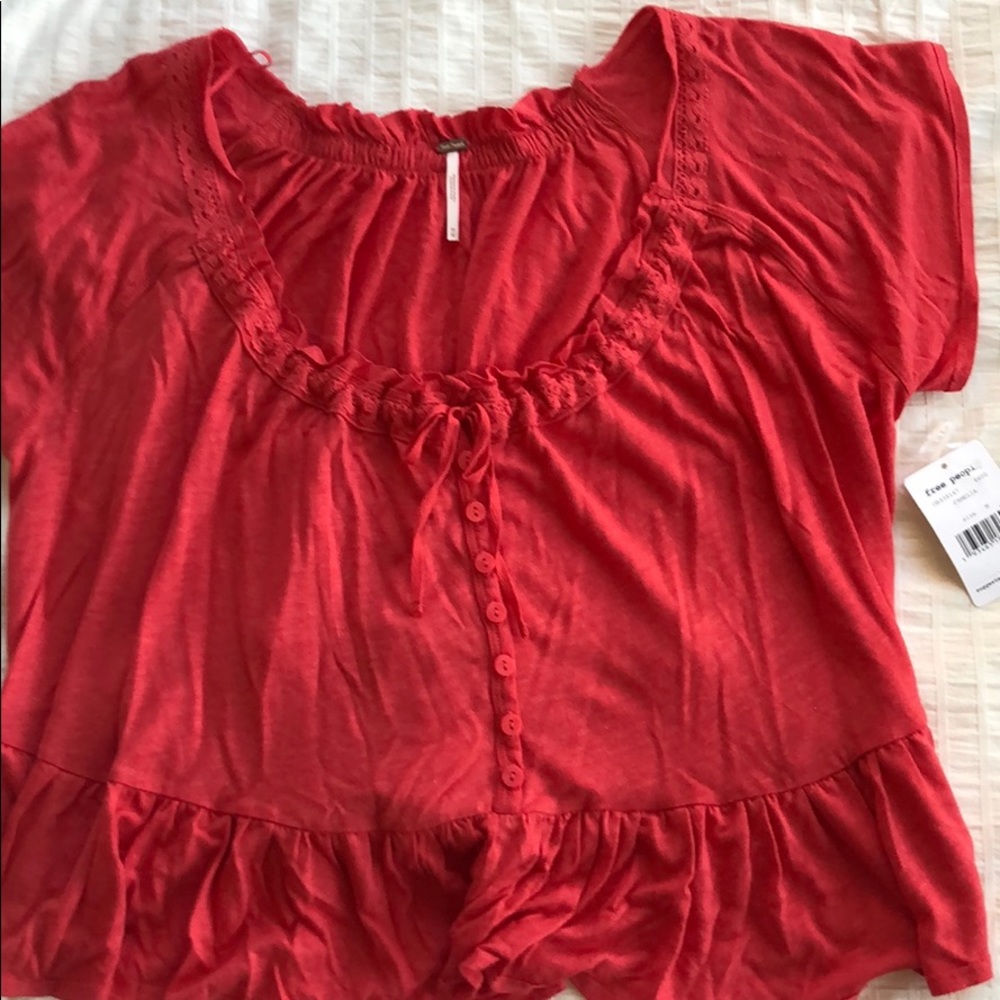 NWT Free People // Camelia Shirt Sz M